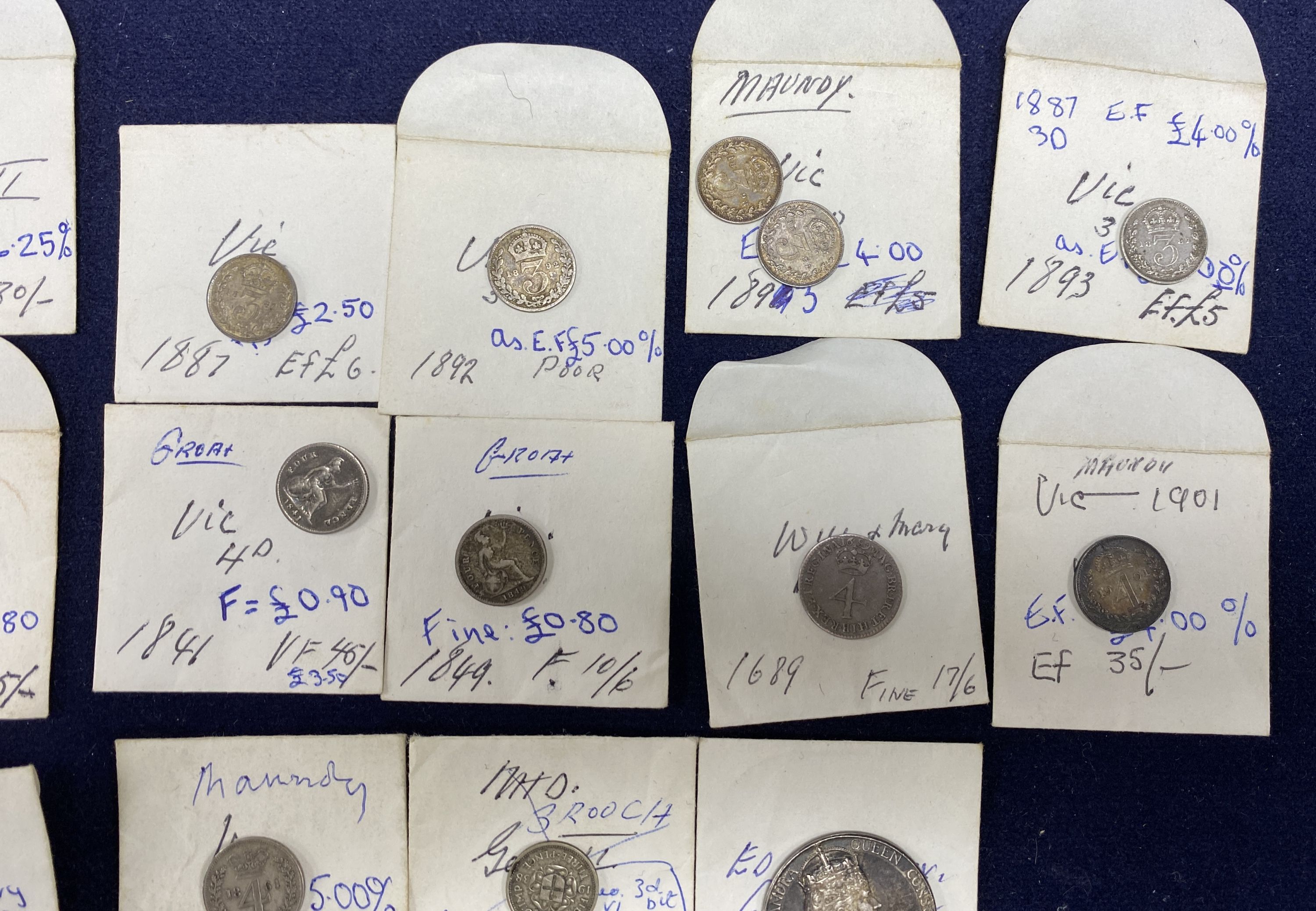 UK coins 16th-20th century,